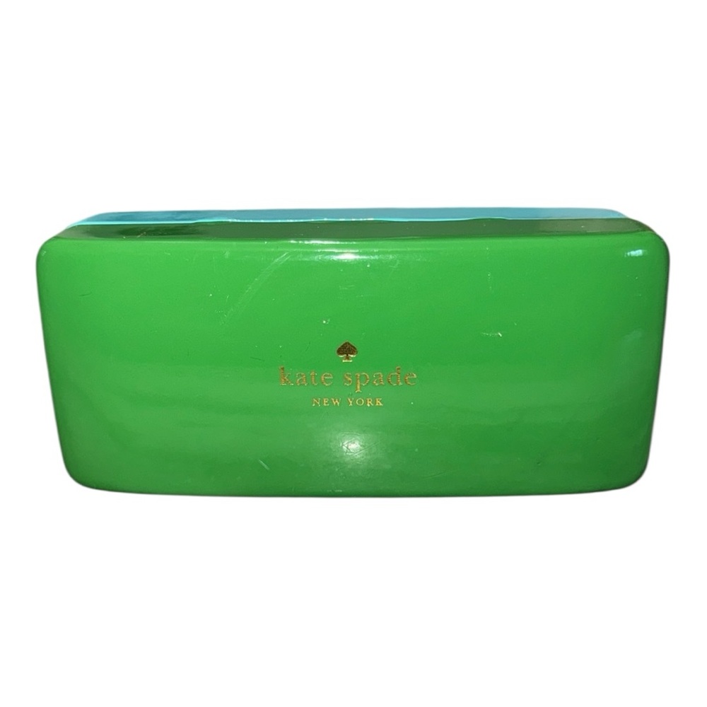 Kate Spade Blue/Green Sunglass Case ONLY